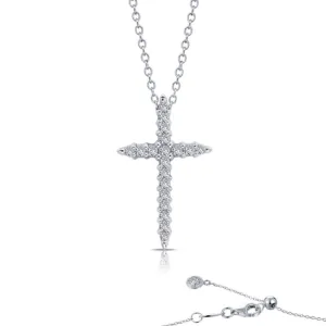 0.37 CTW Cross Pendant Necklace