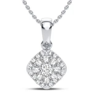 10K 0.40CT DIAMOND PENDANT