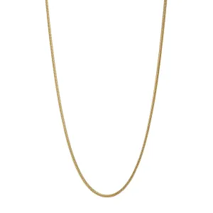 14K & 18K Gold Foxtail Chain in 20