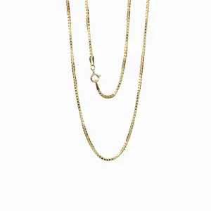 14k Yellow Gold Filled Box Chain