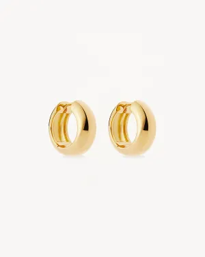 18k Gold Vermeil Bold Small Hoops