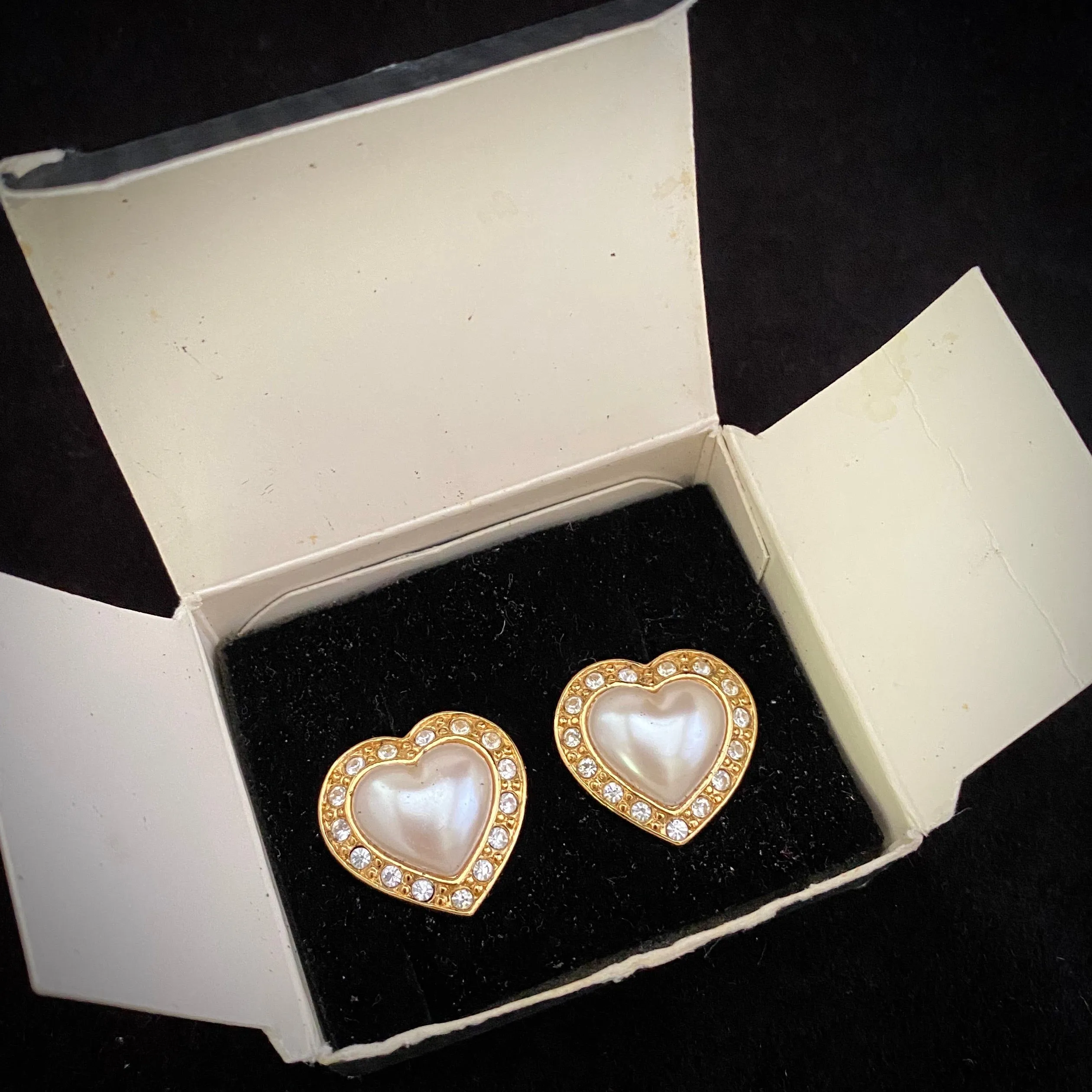 1995 Avon Heart of My Heart Earrings