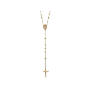 9ct Yellow Gold Rosary Necklet NK106