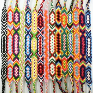 AMIU Friendship Bracelet Dropshipping Personalized Woven Rope String Hippy Boho Cotton Popular Bohemia Style For Women And Men