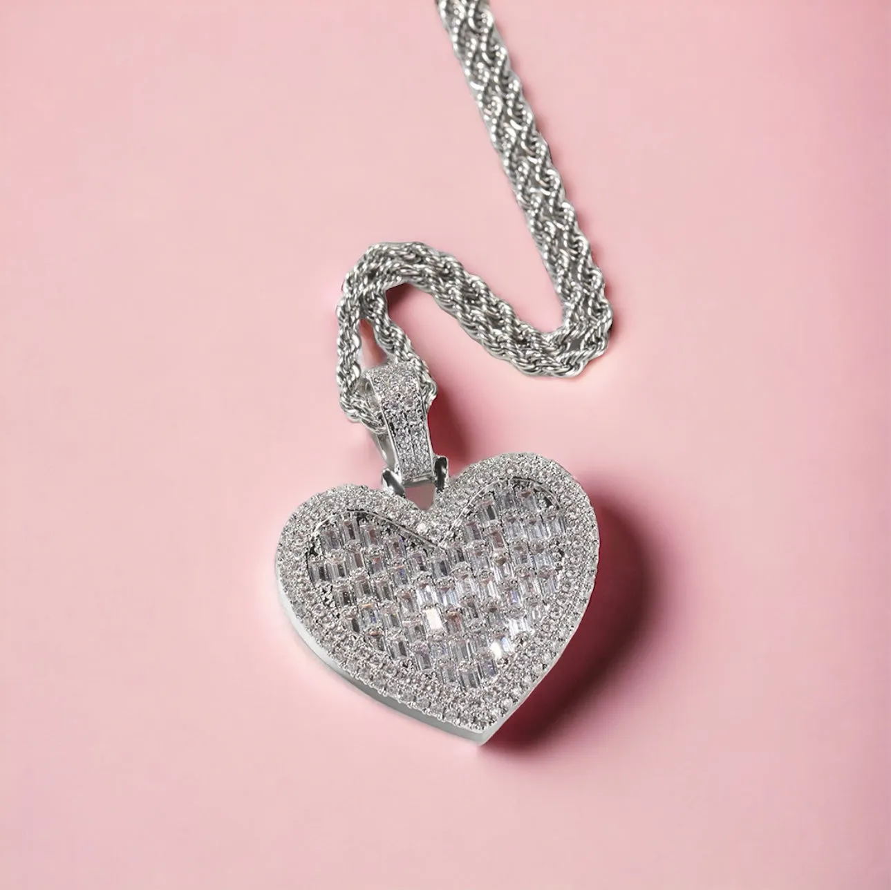 Amour Diamond Heart Pendant