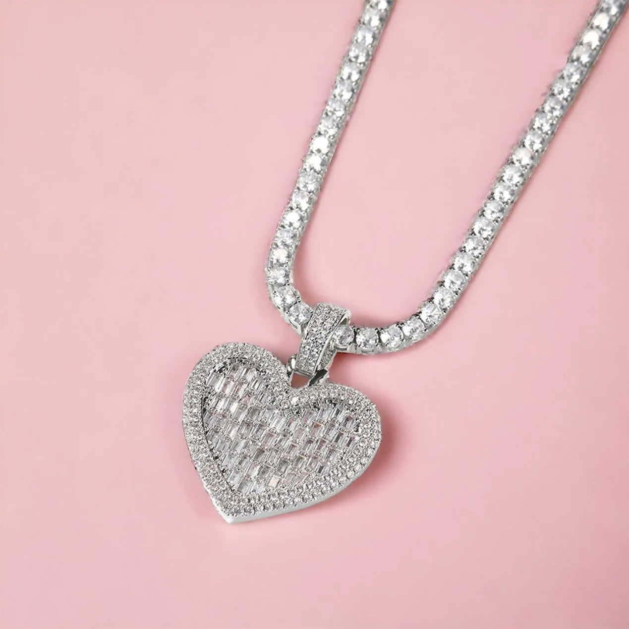 Amour Diamond Heart Pendant