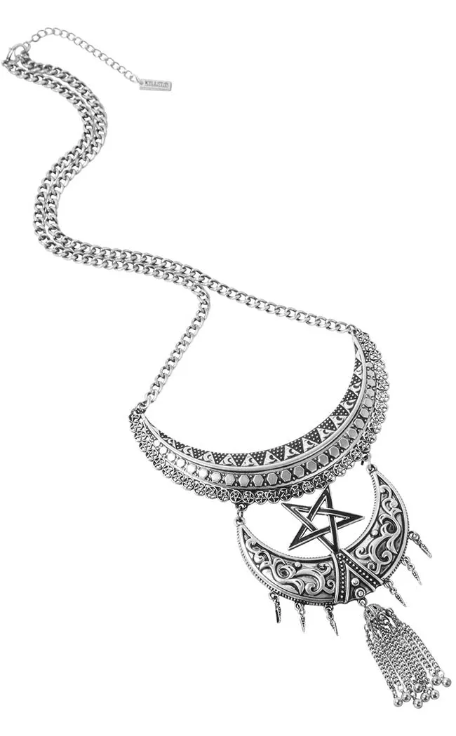 Ancestral Night Necklace | Silver