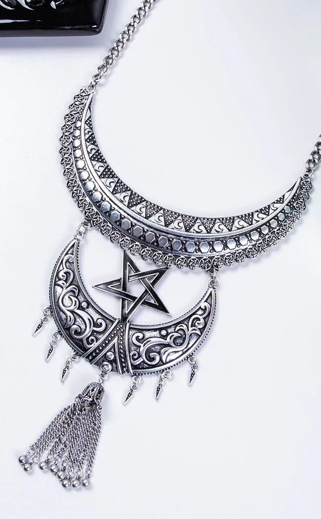 Ancestral Night Necklace | Silver