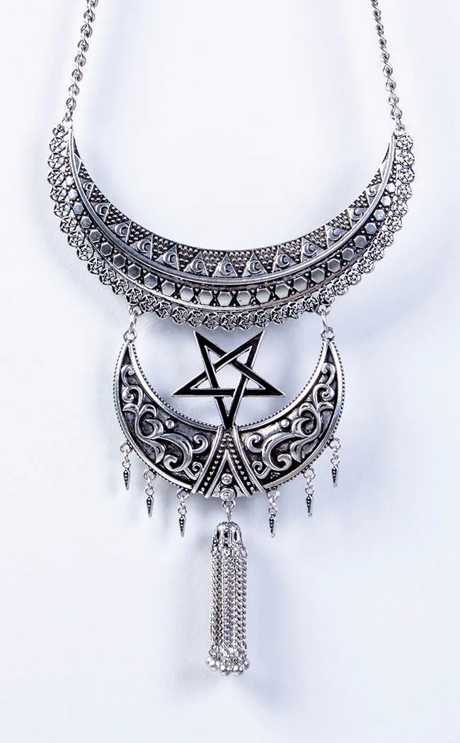 Ancestral Night Necklace | Silver