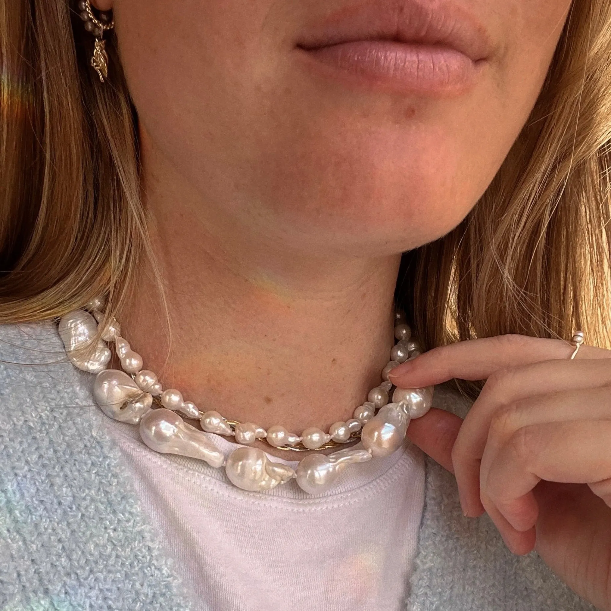 Baroque Pearl Necklace