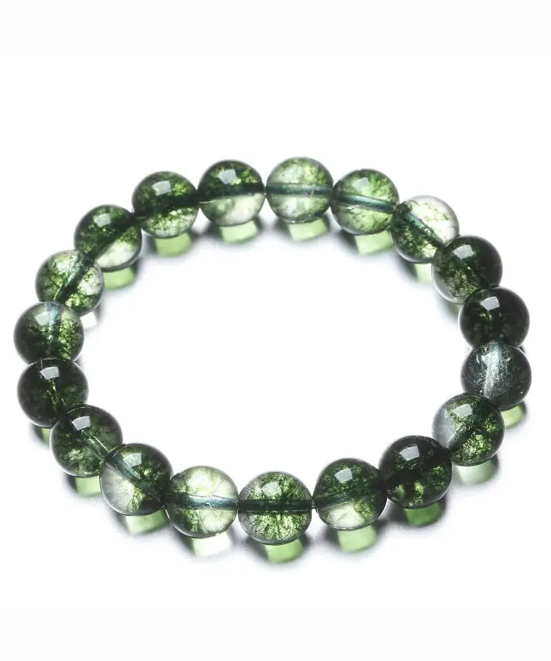 Bohemian Green Ball Crystal Beaded Bracelet ML1244