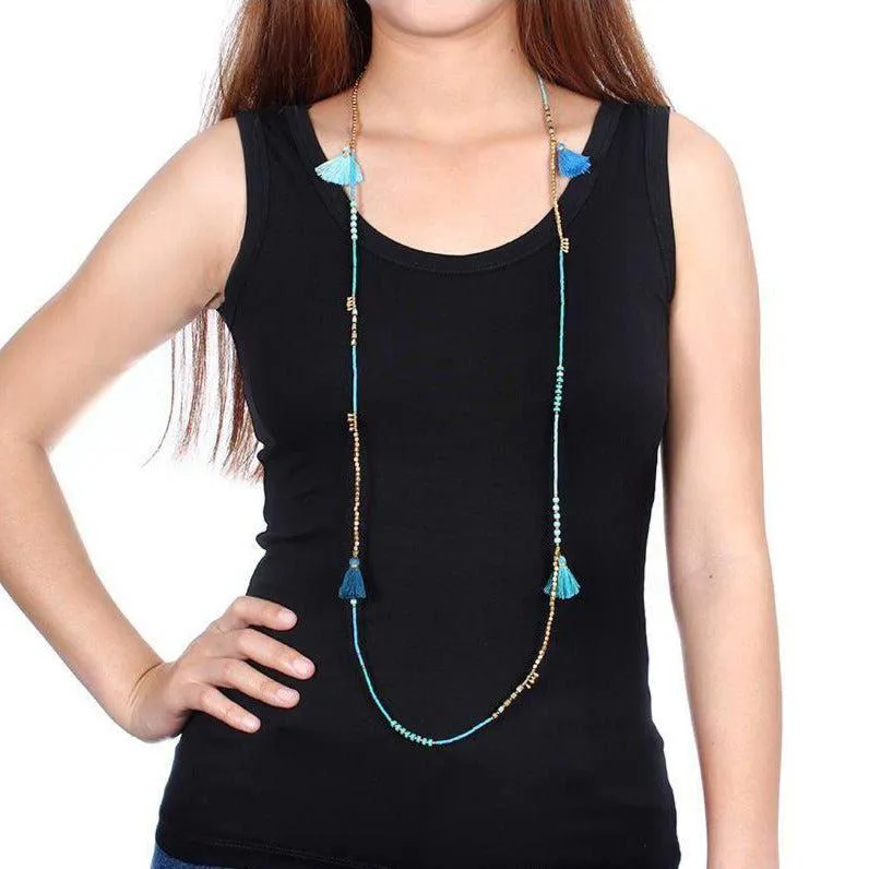 Bohemian Handcrafted Convertible Necklace | Bracelet - Thailand