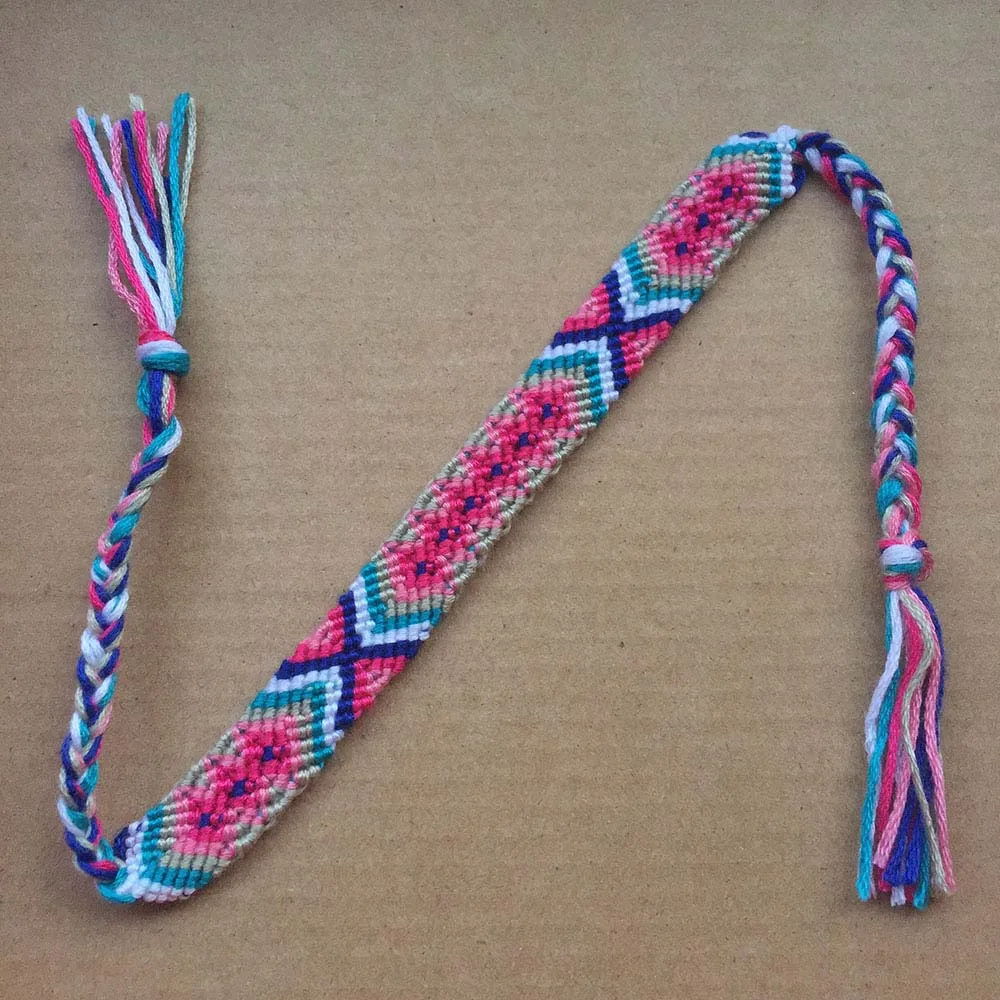 Bohemian Handmade Woven Rope Friendship Bracelets