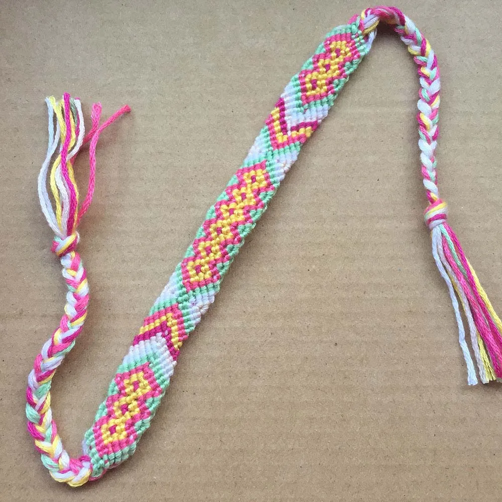 Bohemian Handmade Woven Rope Friendship Bracelets