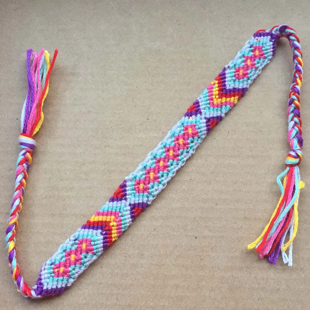 Bohemian Handmade Woven Rope Friendship Bracelets