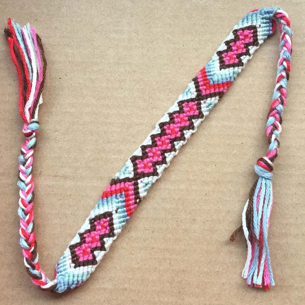 Bohemian Handmade Woven Rope Friendship Bracelets