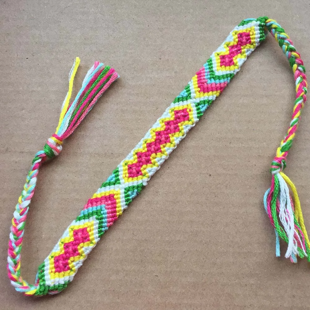 Bohemian Handmade Woven Rope Friendship Bracelets