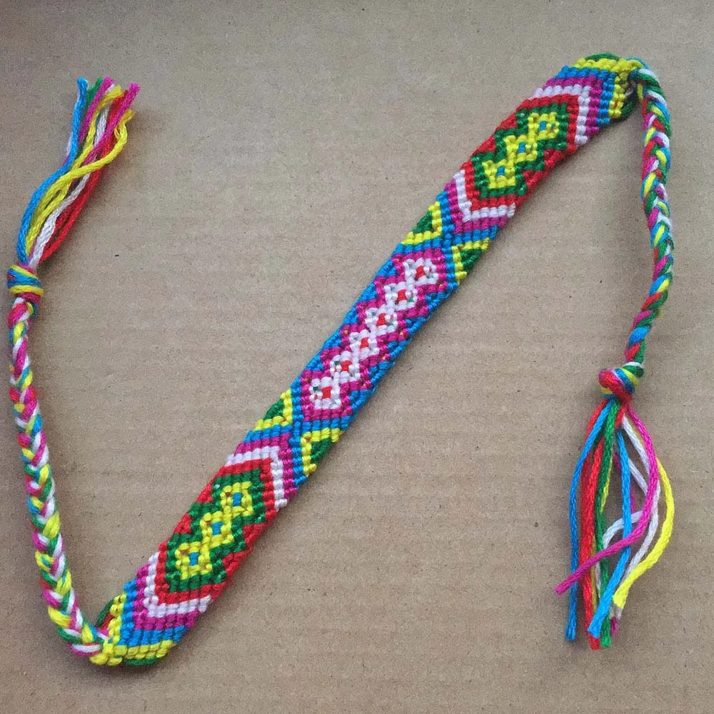 Bohemian Handmade Woven Rope Friendship Bracelets