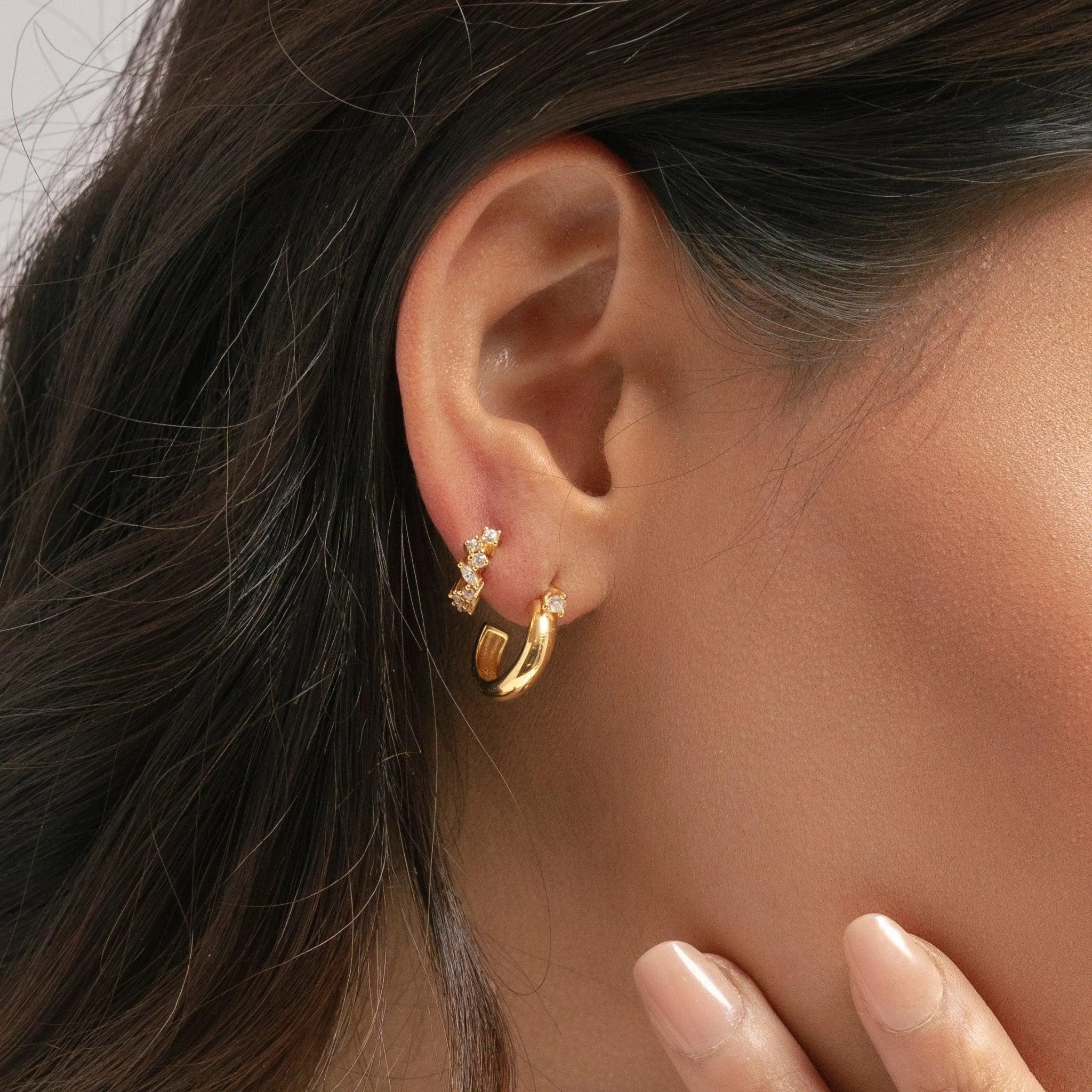 Bold and Classic Chunky Hoops