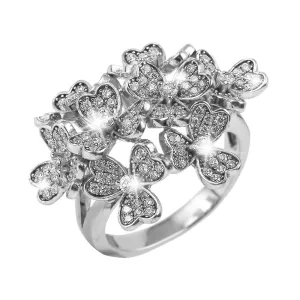 Bouquet Rhodium Ring