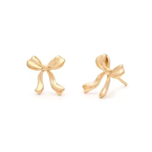 Bow Bold Earrings | Gold