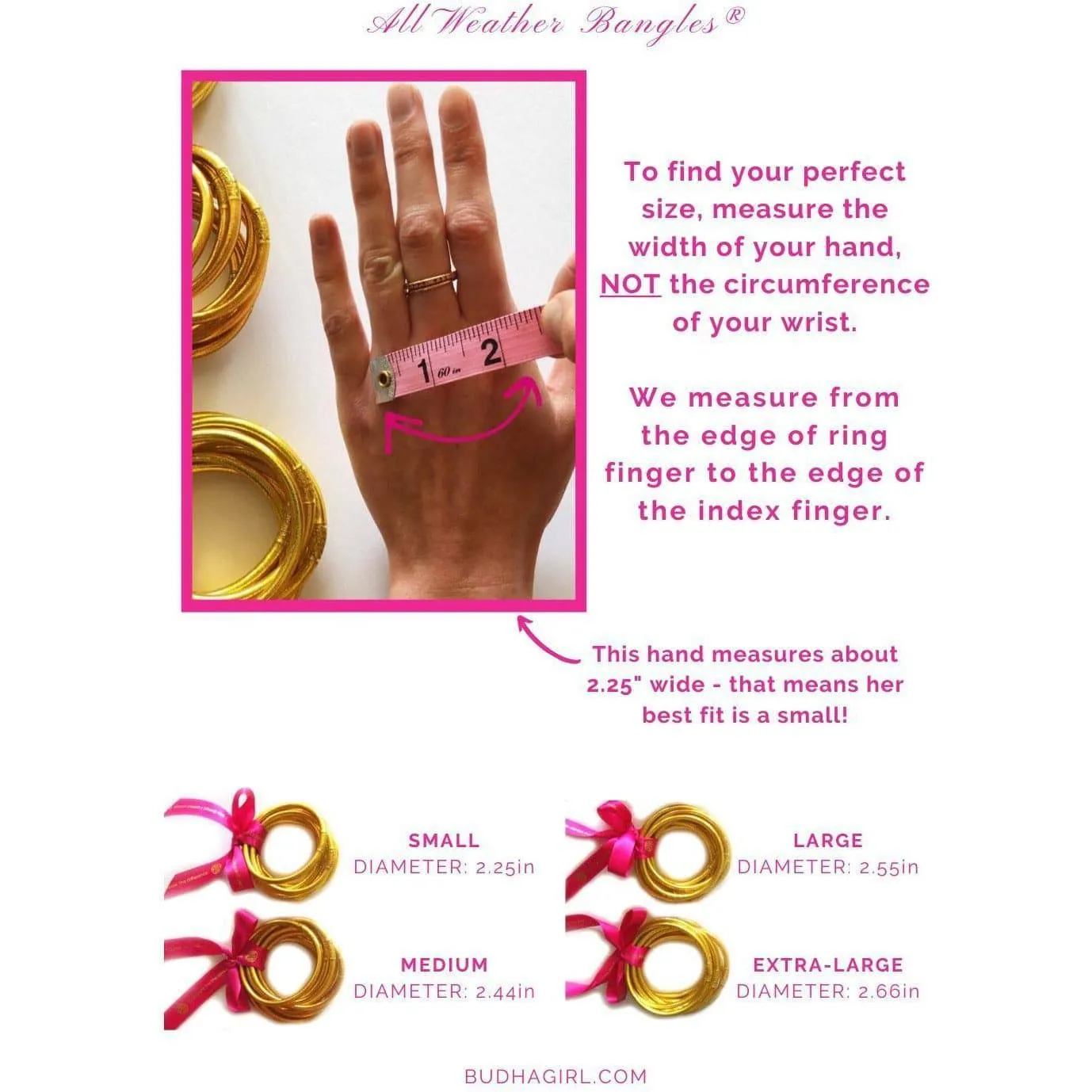 Budha Girl - All Weather Bangles® - Three Kings