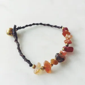 Carnelian Bohemian Bracelet