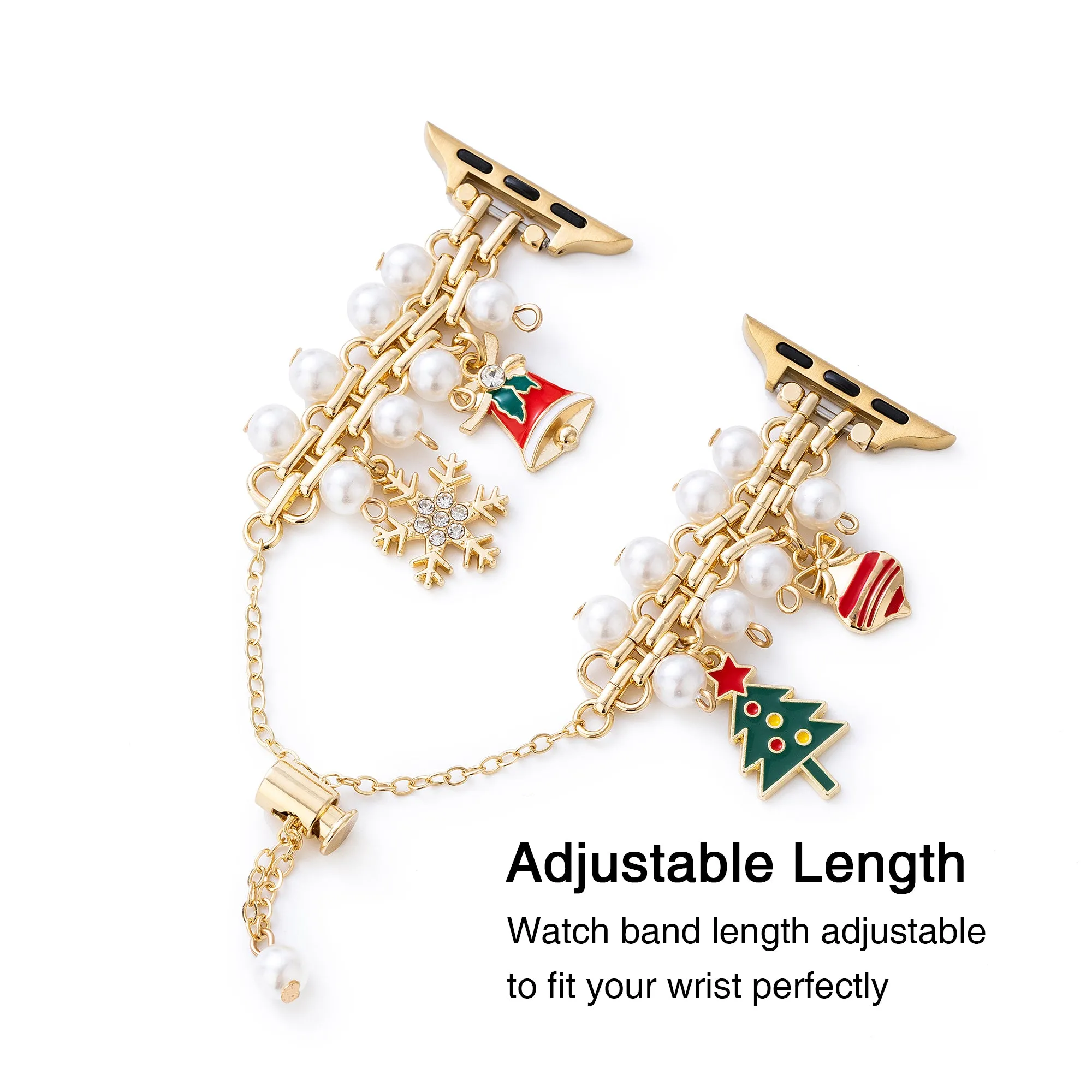 Christmas Pearly Watch Band