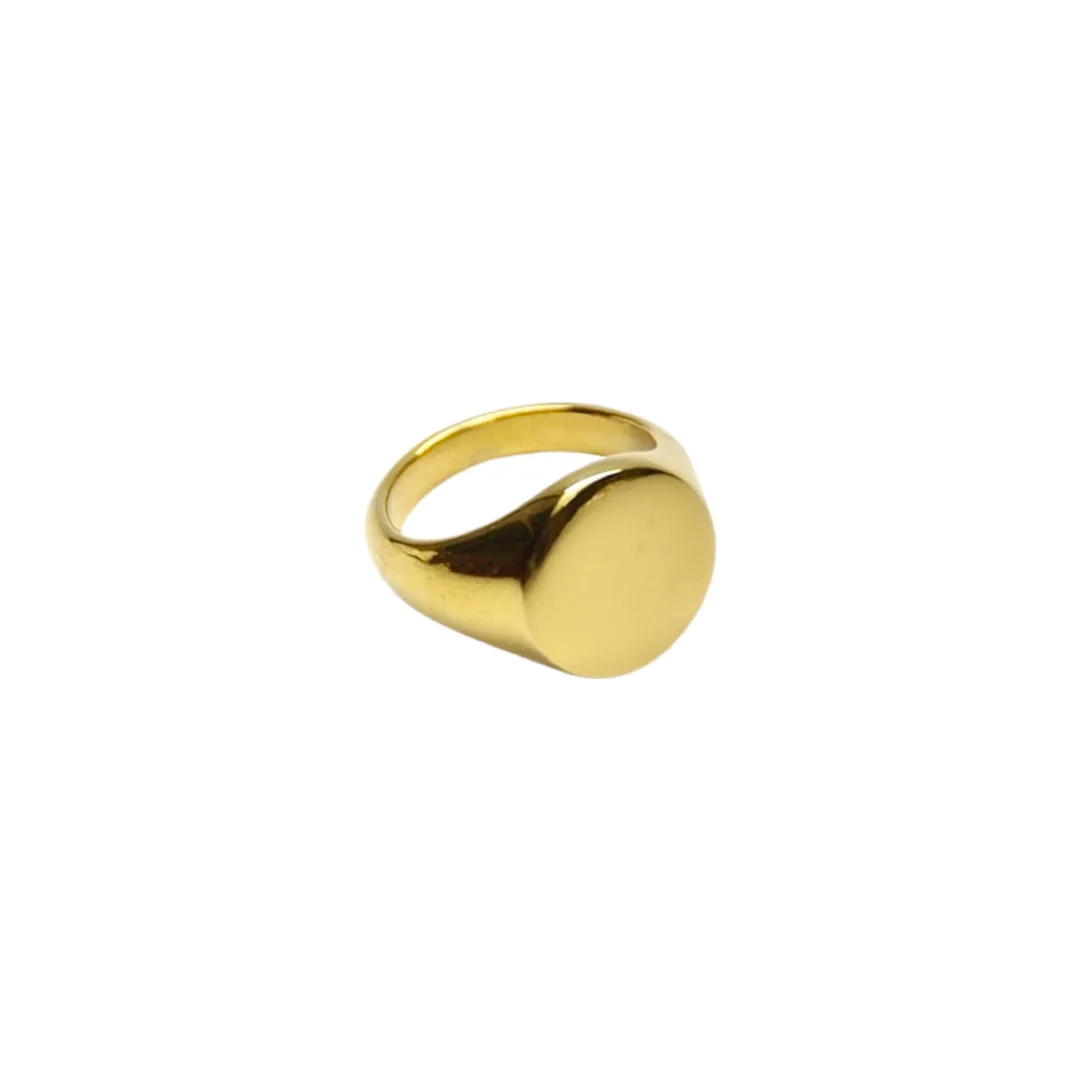 Circle Signet Ring