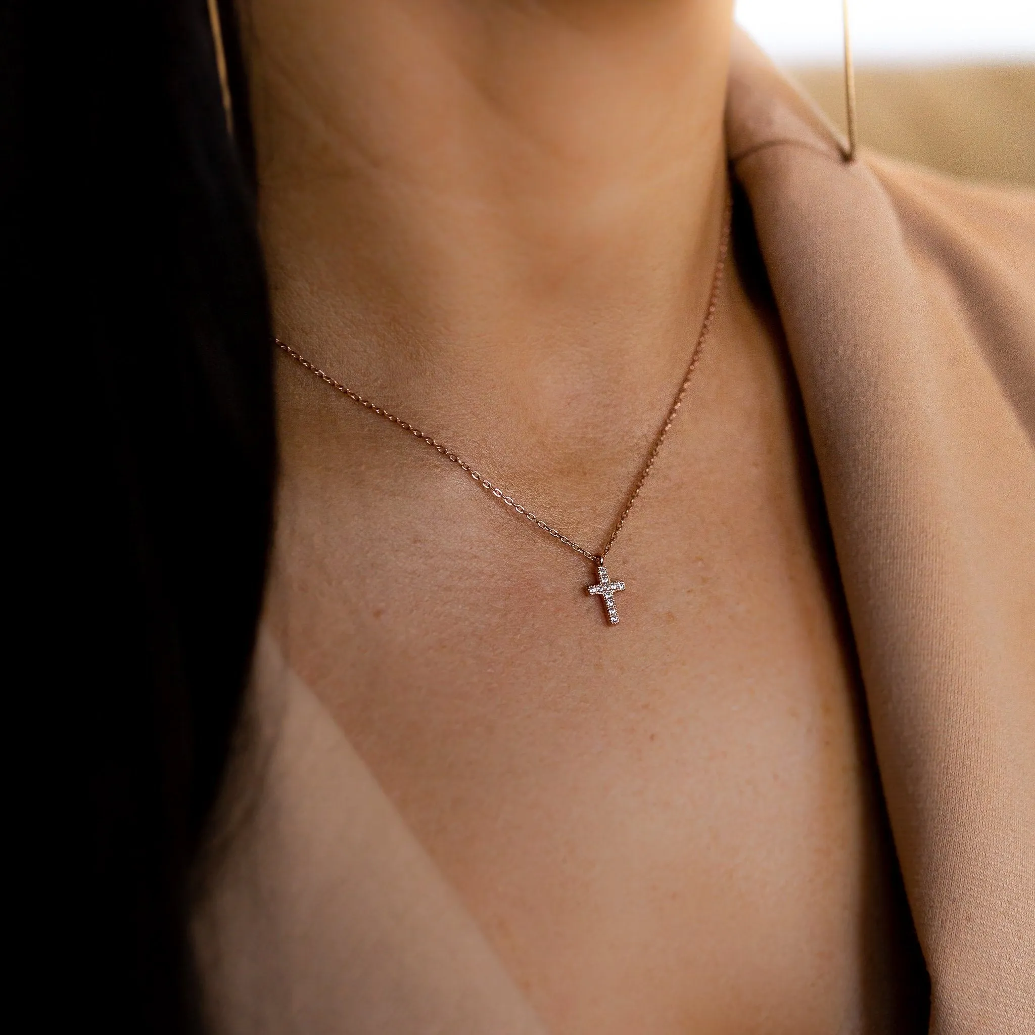 Dainty Cross Necklace