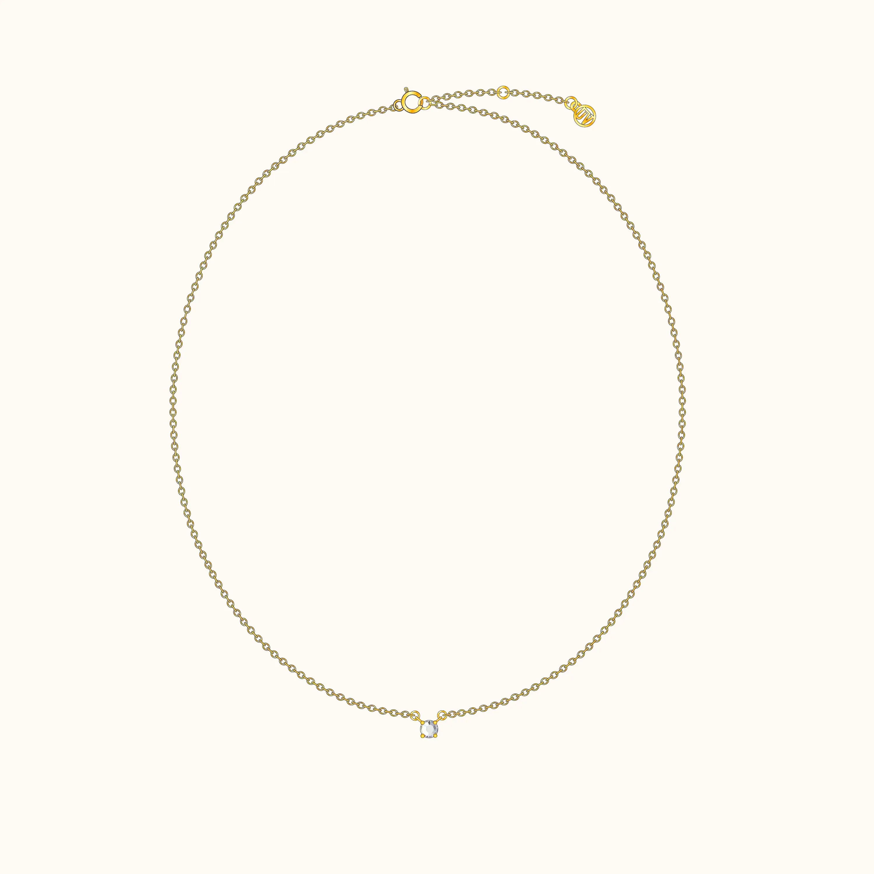 Dainty CZ Necklace