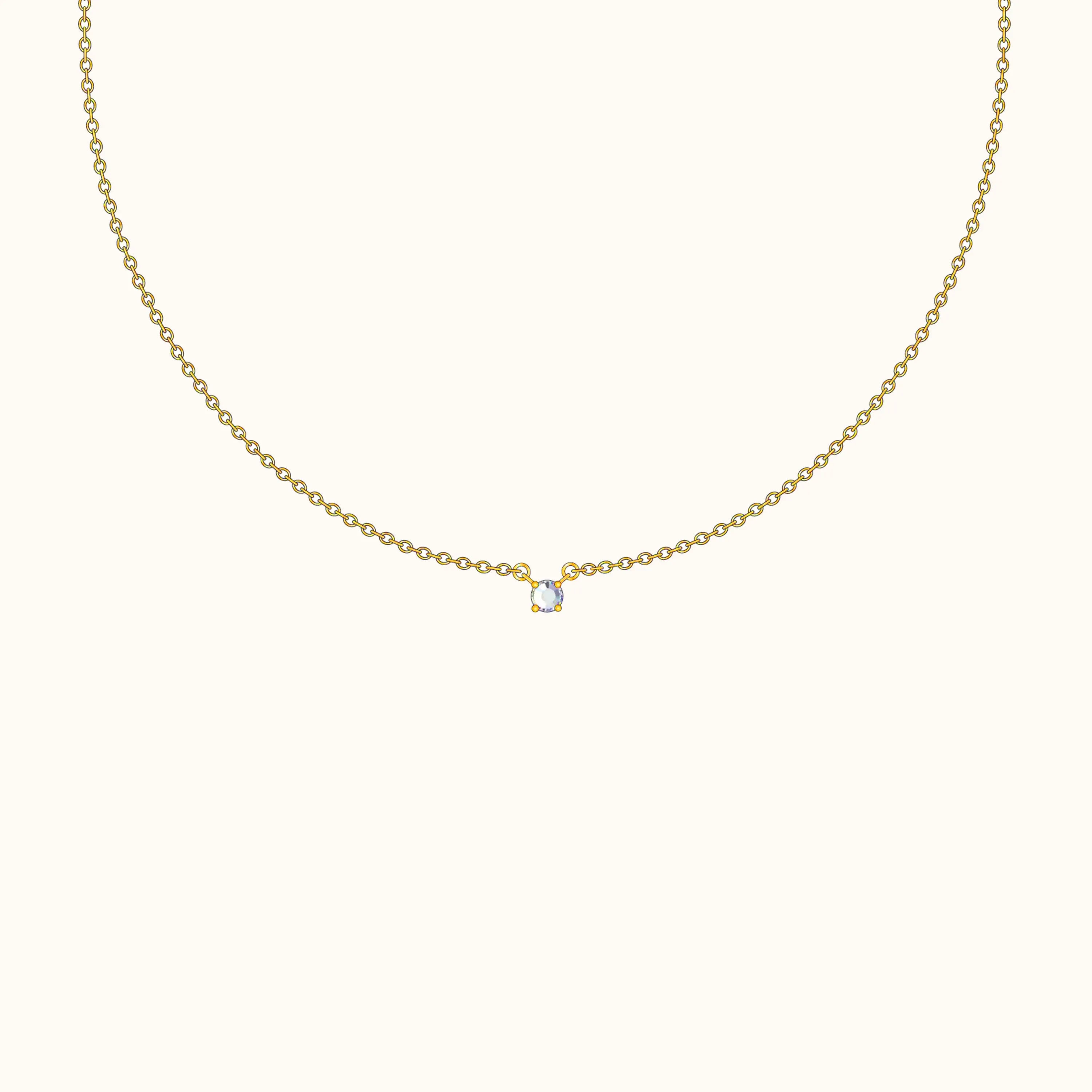 Dainty CZ Necklace