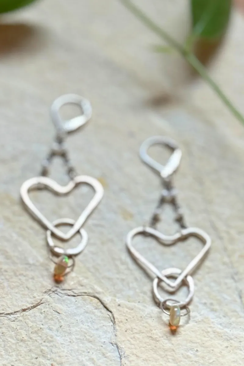 Dancing Heart Earrings