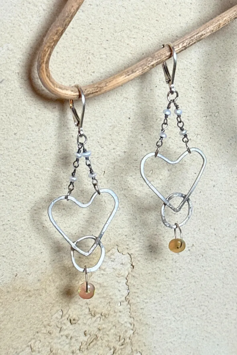 Dancing Heart Earrings