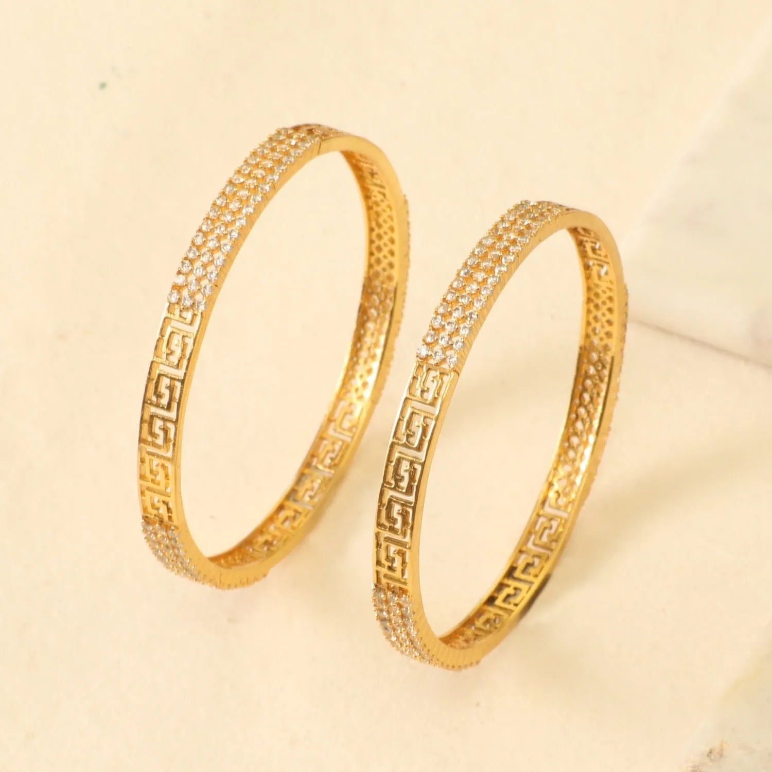 Dazzling CZ Bangles