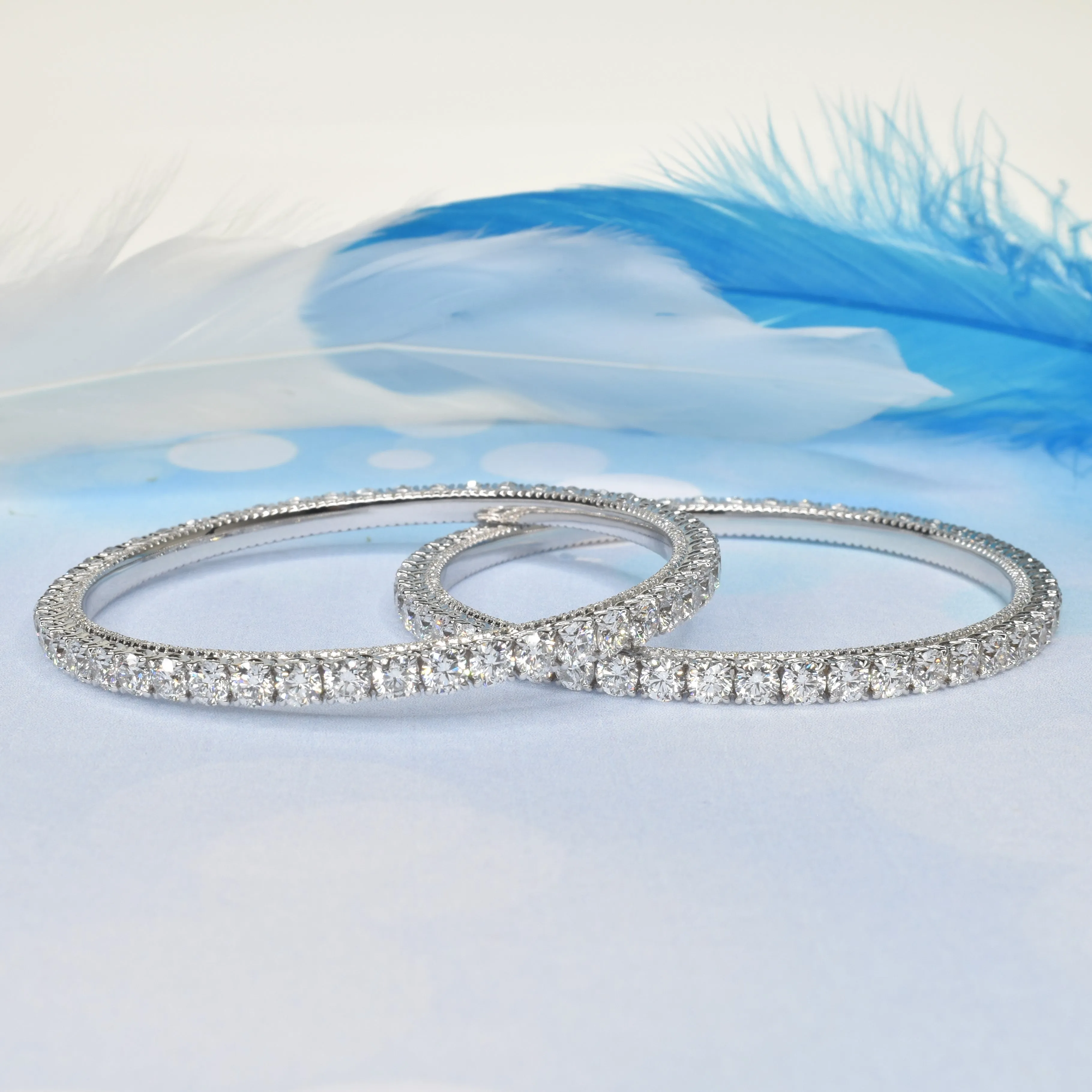 Diamond Bangles