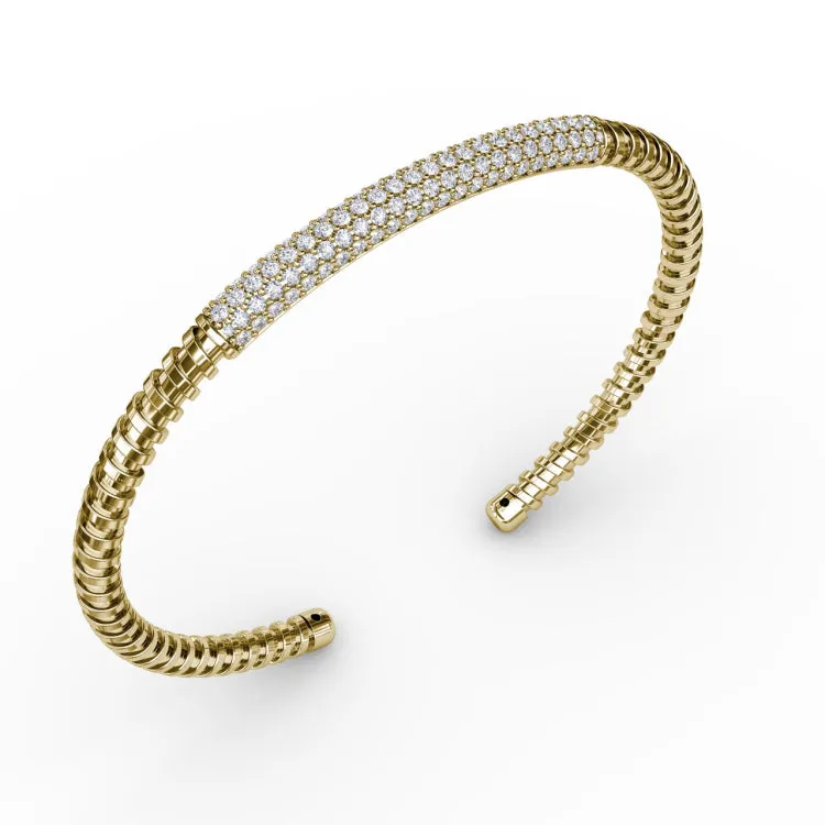 Elegant Diamond Bangle