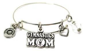 Gymnastics Mom Bangle Bracelet