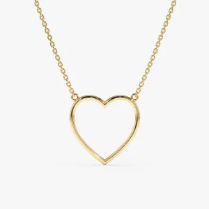 Heart Cut-Out Pendant, Anabella