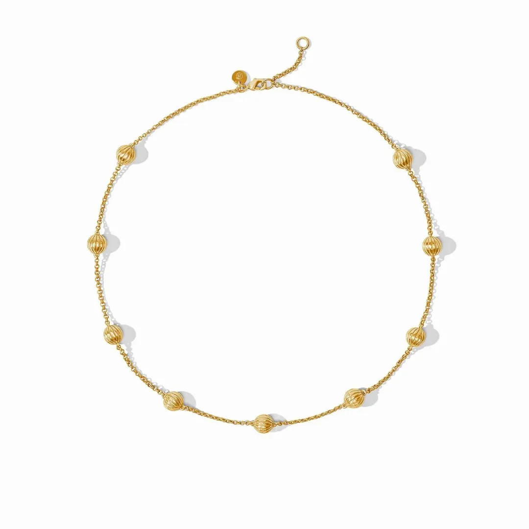 Julie Vos Cirque Delicate Station Necklace