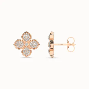 La Fleur Diamond Radiant Studs