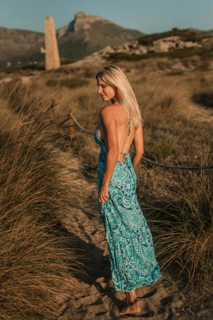 Love Maxi Dress // Arabesque Print