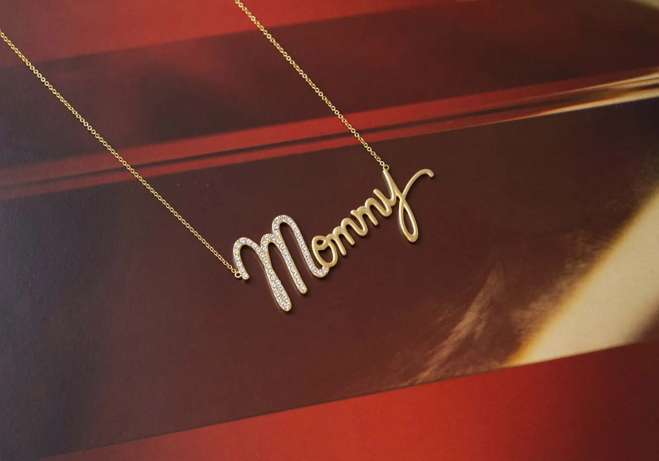 Mommy Nameplate Necklace