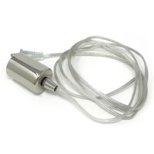 Nostalgic Classic Clear wire Pendant - Polished Nickel Socket