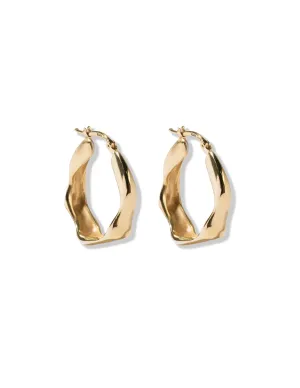 Organic Earrings <br>Gold Vermeil