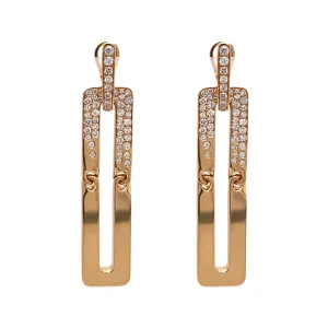 Rectangle Drop Earrings