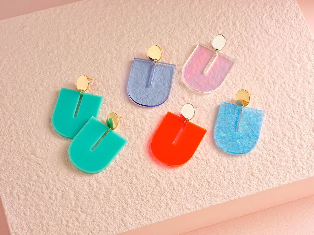 Sama Rakk Mini Ula Earrings (Multiple Colors)