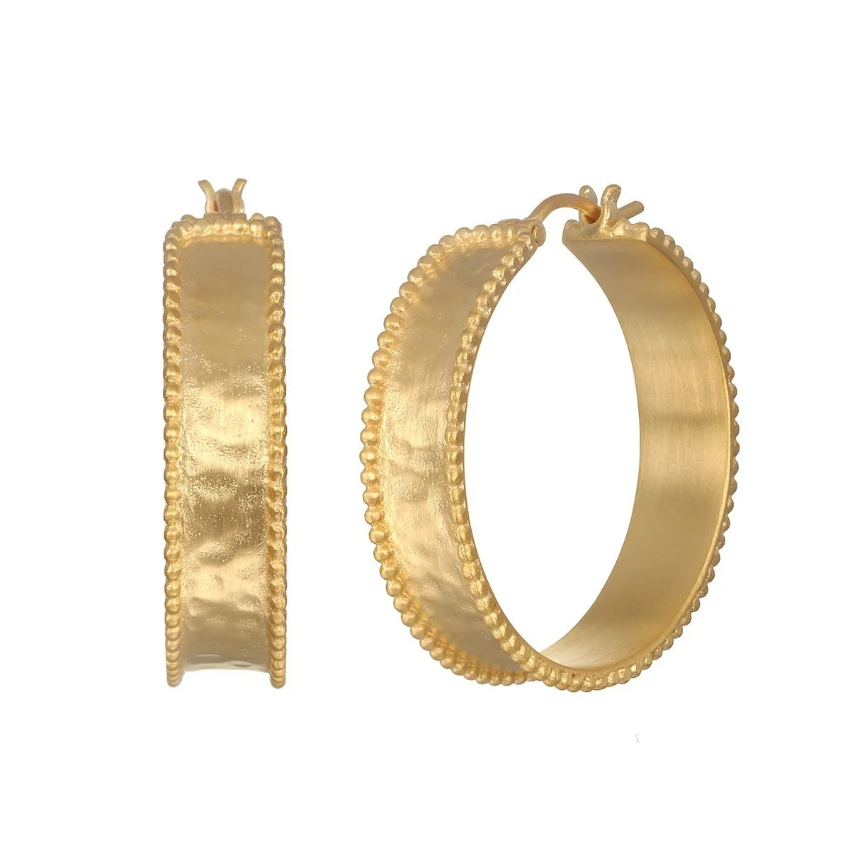 SATYA EG034-HOOP - Bold Spirit Gold Hoop earrings