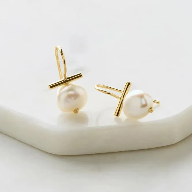 Sierra Earring - Pearl