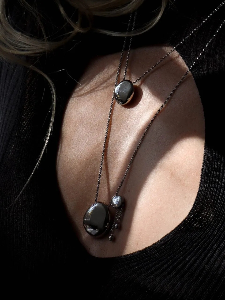 Silver Orb Necklace